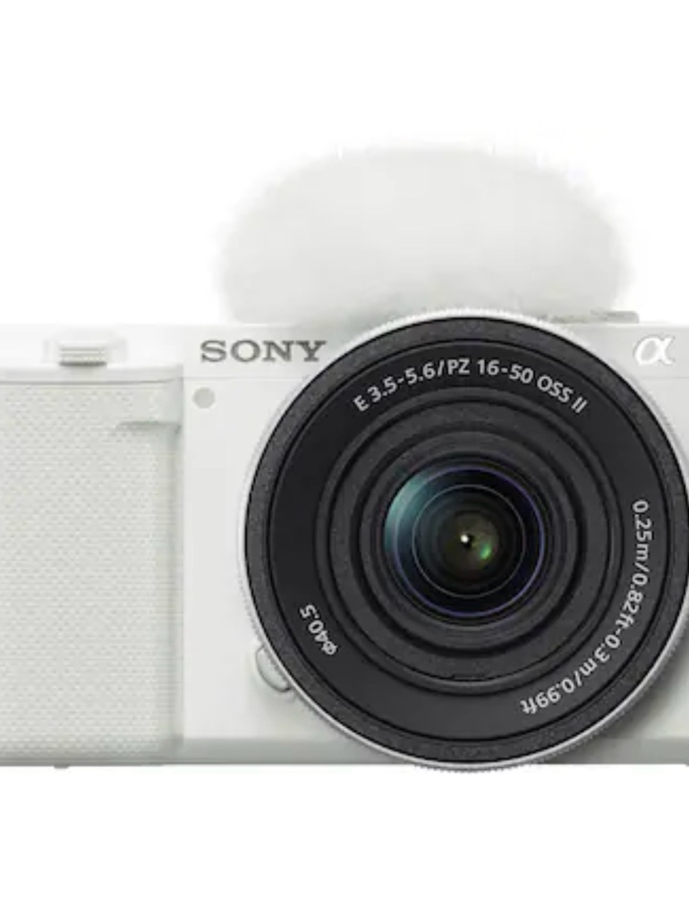 Sony - Alpha ZVE10: APS-C Content Creators’ Camera - White